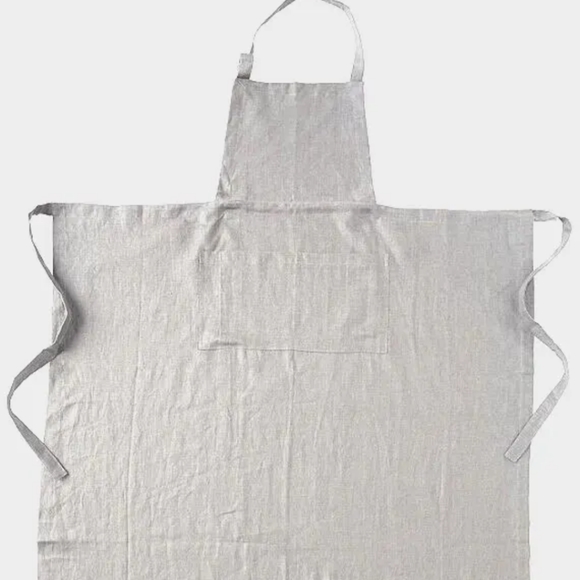 Southern Living LINEN Apron Full Length Pick Color Chef Cooking Adjustable Tie - Picture 3 of 4